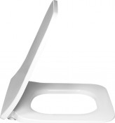 Sedile per WC SlimSeat con Quick Release e Soft Closing, cerniere in acciaio inossidabile 